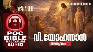 POC Audio Bible | St. John | Chapter 11 | Malayalam  Audio Bible | Thiruvachanam | New Testament