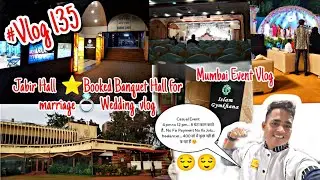 Islam Gymkhana | Marine drive| Jabir Hall Mumbai ⭐Booked Banquet Hall for marriage💍 Wedding  vlog 🔥