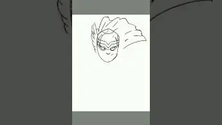 Drawing Mighty Thor cartoon