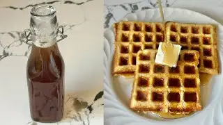 Homemade Maple Syrup -Maple Syrup Recipe - Butter Maple - Ellen’s Fall Baking Series 🍁🧈
