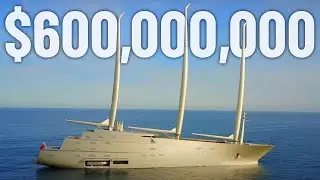 Inside A Billionaire's $600 Million Mega Yacht