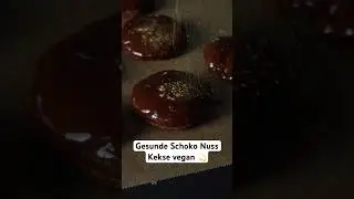 Gesunde Schoko-Nuss Kekse 💫 glutenfrei, vegan, ohne Zucker backen #mrsflury #rezept