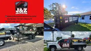Dumpster Rental Odessa FL - J&Z Dumpster Solutions - 727-236-7077