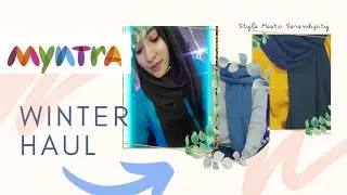 MYNTRA WINTER HAUL 2021| All SWEATERS UNDER 1000 |Taiba Khan