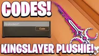 NEW! ALL WORKING KINGSLAYER PLUSHIE UPDATE CODES FOR PIXEL BLADE! ROBLOX PIXEL BLADE CODES