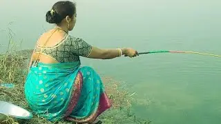 Village Fishing||the cute girl showed everyone a simple technique for fishing in the||hook Fishing
