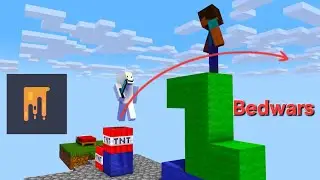 BEDWARS with TNT tricks [MCBE, Nethergames]