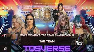 PURE FUSION COLLECTIVE VS THE KABUKI WARRIORS (C). SUMMERSLAM. WWE 2K25. TQS. NIGHT 2