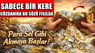 Bu Duayı Cüzdanına Fısılda, Para Sel Gibi Akmaya Başlar