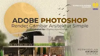 Laptop Kentang Bisa Render?! 😱Upgrade Rendering Arsitektur 30 Menit Pakai Adobe Photoshop