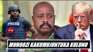 Larry Madowo Ayongedde Okubukusa General Muhoozi, Donald Trump Gwewelijjako Tomusobola !!!