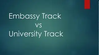 KGSP Embassy Track vs University Track - Korean Government Scholarship
