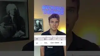 Es ist nun aus - JC Bach (Tenor Harmony)