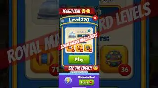 The Royal Match Conspiracy: Level 270 Exposed #shorts #gameplay