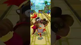 Playing Talking Tom Hero Dash Part 12