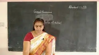 LKG - General Awareness - Library | Safety Rules at School