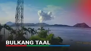 PANOORIN: Panibagong minor phreatic eruption sa Bulkang Taal | ABS-CBN News