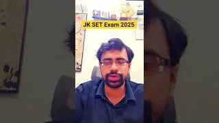 JK SET Exam 2025 Prep Guide & Strategy Tips | #JKSET #SET2025 #TeachingExam #GovtJobs