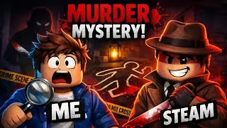 Murder mystery with @ridhijain22013 #roblox #murdermystry2 