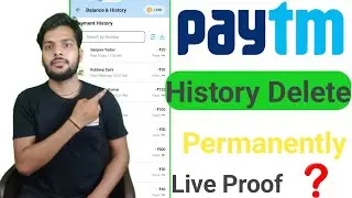 Simple Steps to ERASE Your Paytm Transaction History//how to delete paytm transaction history 2024