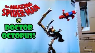 Spider-Man vs Doc Ock and Shocker in LEGO