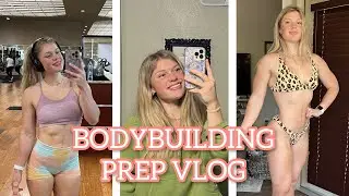 Bodybuilding prep series | 7 weeks out + workout with me