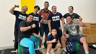 Power Clean & Jerk Battle | Rizki Juniansyah, Ramadhan, Wahyu Apriyana