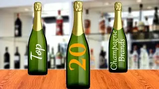 Most Selling And Popular TOP 20 CHAMPAGNE BRANDS / Important Bar Knowledge For Every Bartender