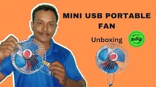 Mini Portable Usb Fan Unboxing Tamil😉 #usbfan #workfromhomefan #minifan @Shootouttamil