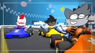 Carreras a lo random con fnaf // Faz-Kart \\ Gameplay con amigos