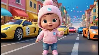 Super Car New Year Mission | Fun Vehicles & New Year Nursery Rhyme for Kids