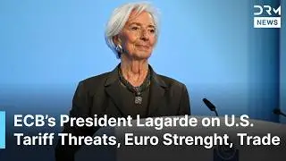 FULL Q&A: ECB's President Speaks on U.S. Tariff Threats, Exchange Rates, Inflation, Growth, AI |AF1N