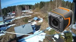 Foxeer Box 4K. Первый полет. Тестирование камеры в разных условиях освещенности