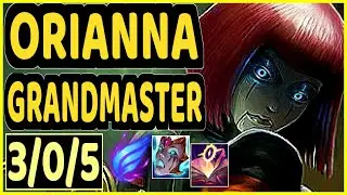 DOPA (APDO) (ORIANNA) - 3/0/5 KDA GAMEPLAY - KR Ranked GRANDMASTER