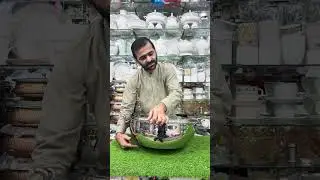 Stainless steel king size biryani pot