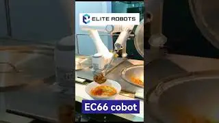 Elite Robots Chinese Noodle Automated Restaurant with EC66 cobot