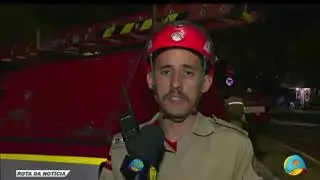 Rota da notícia - Veículo emprestado é destruído por incêndio em João Pessoa