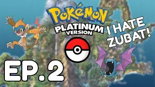 Pok&eacute;mon Platinum Walkthrough - PROOF that Zubat is USELESS - EP2
