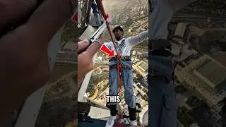 This stunt is extremely dangerous💀😱
