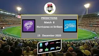 Big Bash League Adelaide Strikers vs Hobart Hurricanes match prediction