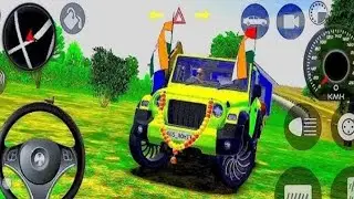 Green Car: Dangerous Hills Driving Achive His Target And Complete The Mission And Going Next Level 