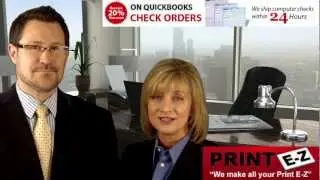 Business Checks, Computer Checks, QuickBooks Checks, Quicken Checks, | Print EZ NY