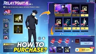 NEW RELAY MART DISCOUNT EVENT SPIN 😱 | RELAY MART DISCOUNT EVENT Q NAHI AAYA😭 | FREE FIRE NEW EVENT 