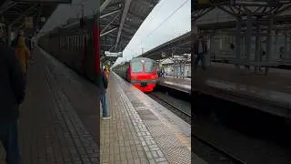 Осенний сезон! ЭД4М-0383! На станции Лосиноостровская! #эд4м #ярославский #рекомендации #shorts
