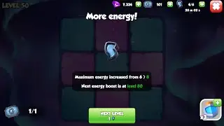 Dragon Mania Legends=MORE ENERGY=LEVEL 50