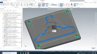 mould design and pogrraming (MasterCAM - Solidwarks) kids hanger.