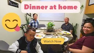 Dinner At Home | The Patagans