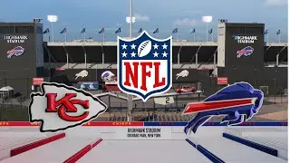 LIVE 🔴 Kansas City Chiefs @ Buffalo Bills - NFL Week 9 - AFC Rivalry Game - Madden Simulation!