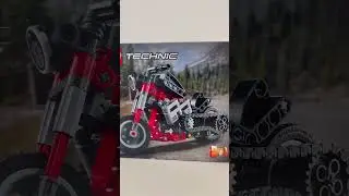 LEGO Technic 2 in 1 Motorcycle & Adventure Bike #shorts