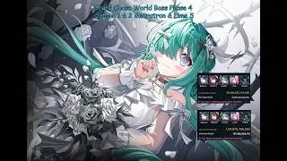 Grand Chase World Boss Phase 4 Season 1 & 2 Metratron & Lime S T3 Descent 10/10 Global